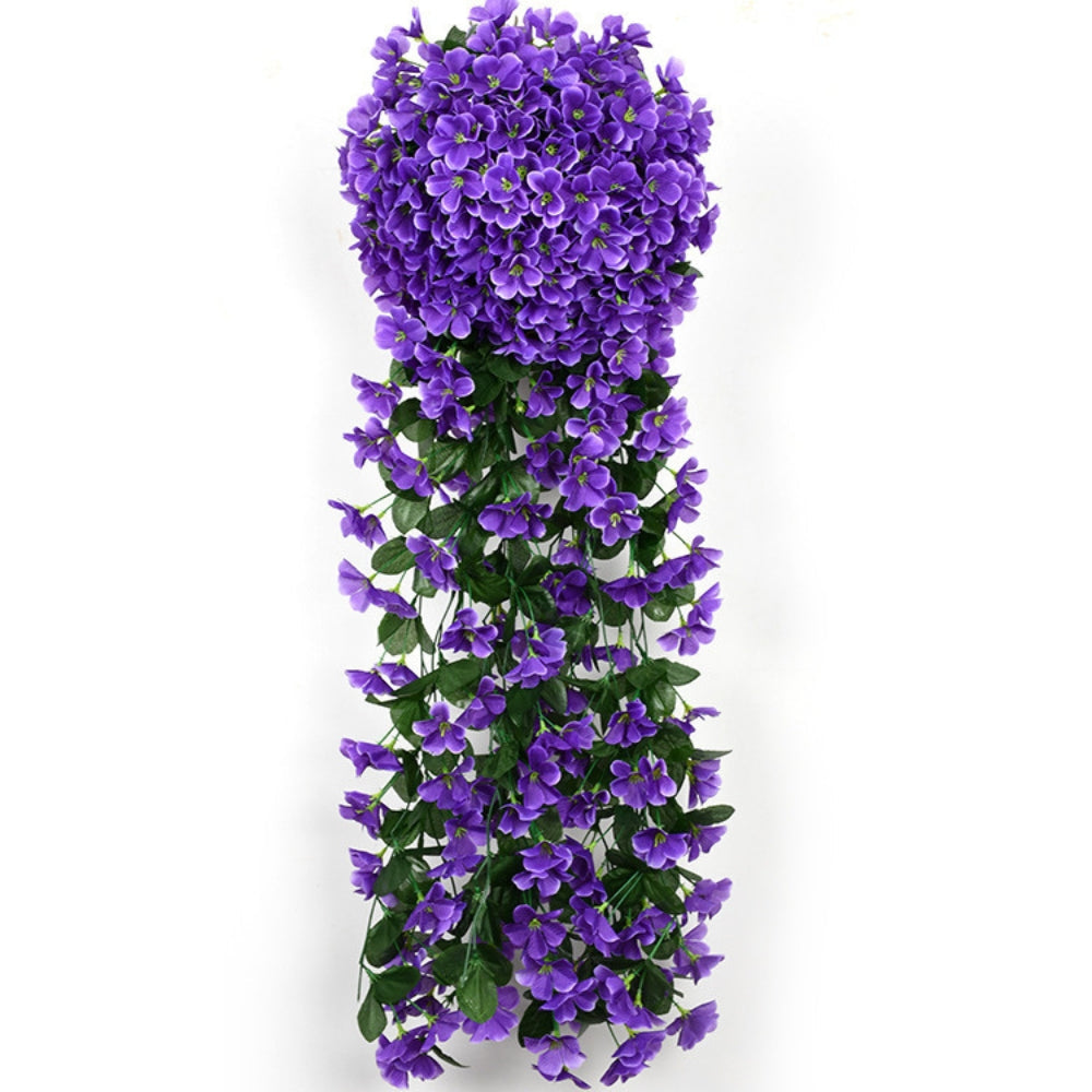 Beautiful Fake Orchid Hanging Plant
