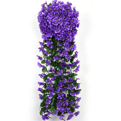 Beautiful Fake Orchid Hanging Plant