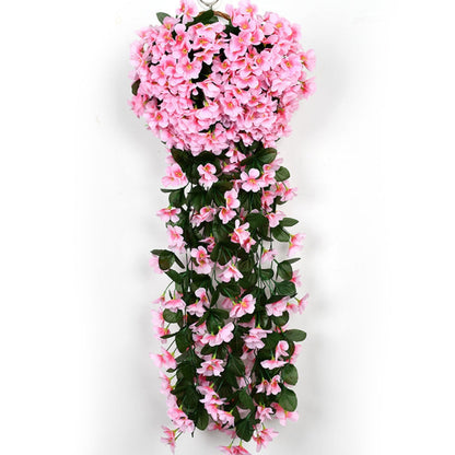 Beautiful Fake Orchid Hanging Plant