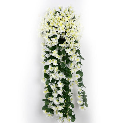 Beautiful Fake Orchid Hanging Plant