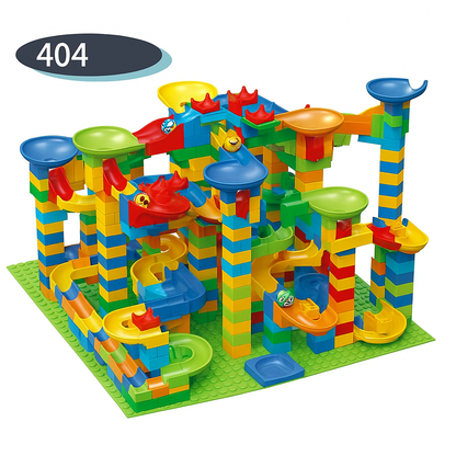 Marble Run Building Blocks Set For Kids