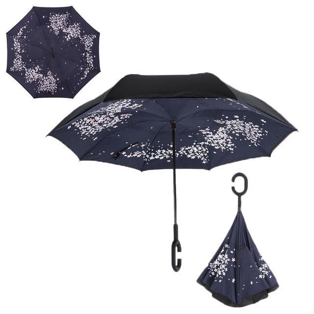 Windproof Automatic Folding Rain Umbrella