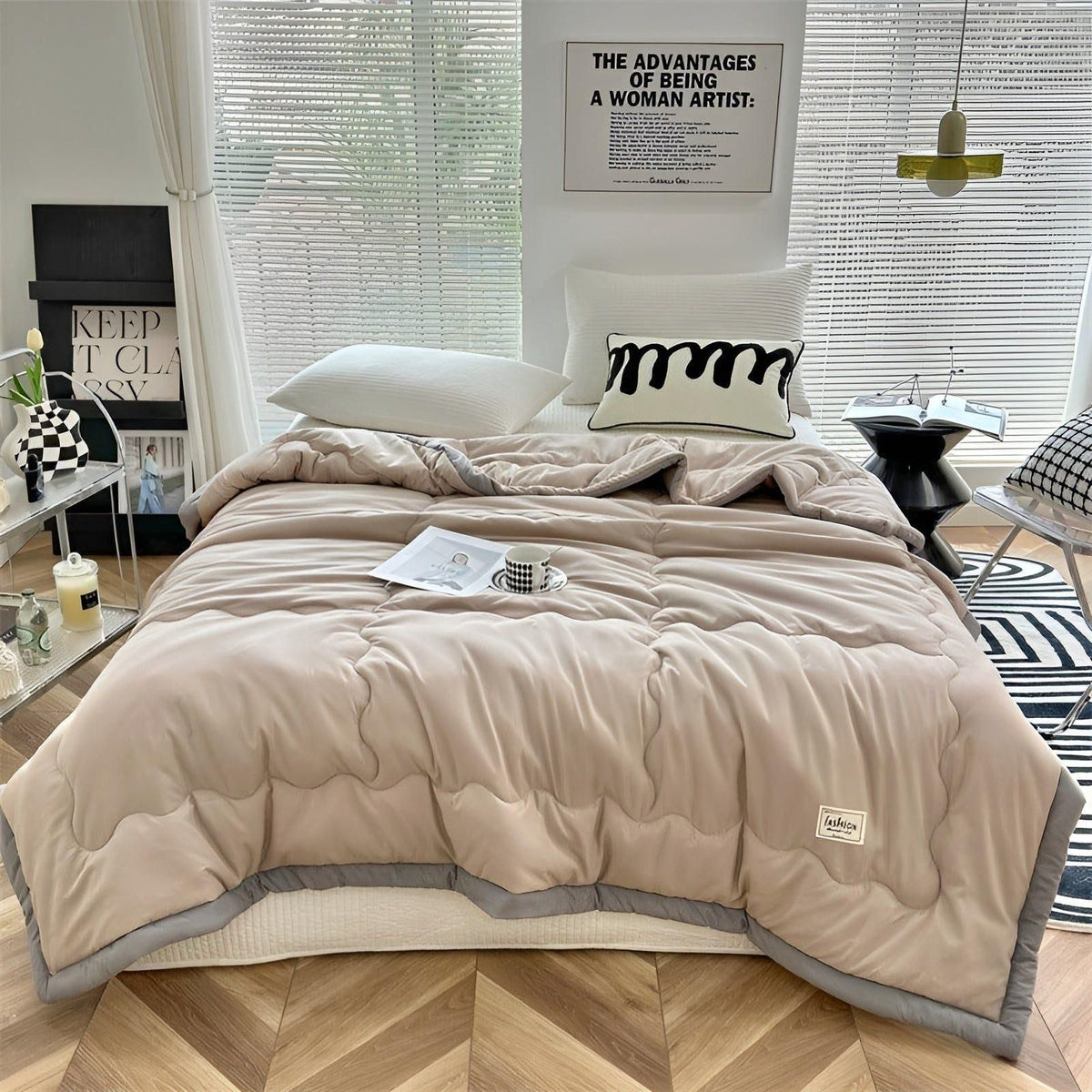 Soft Summer Duvet for Warm Weather Sleeping