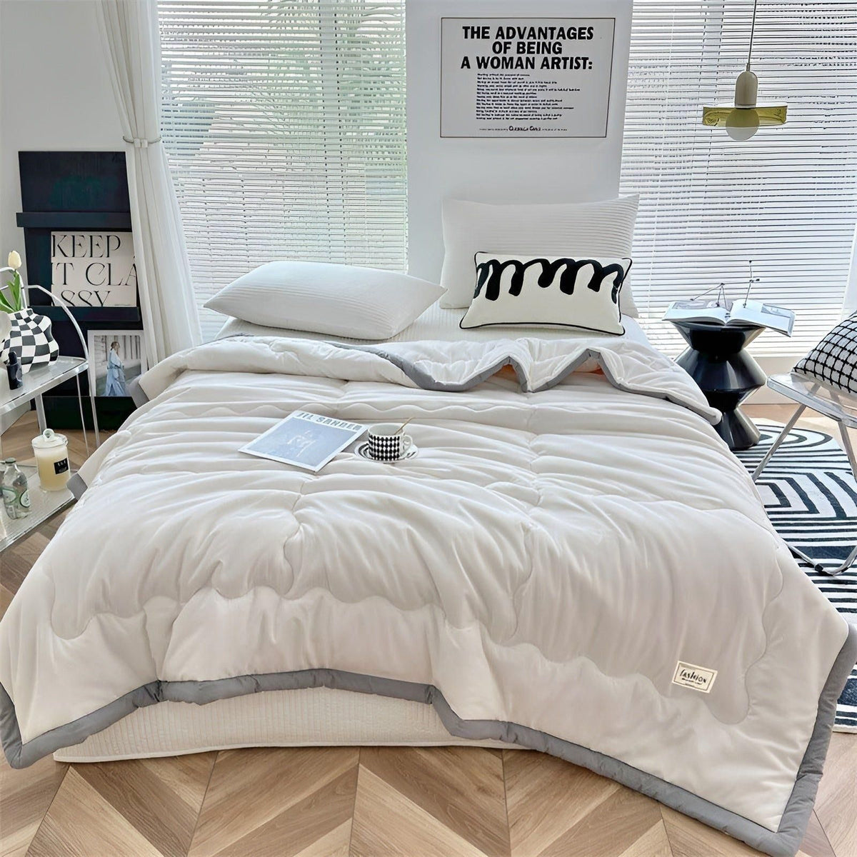 Soft Summer Duvet for Warm Weather Sleeping
