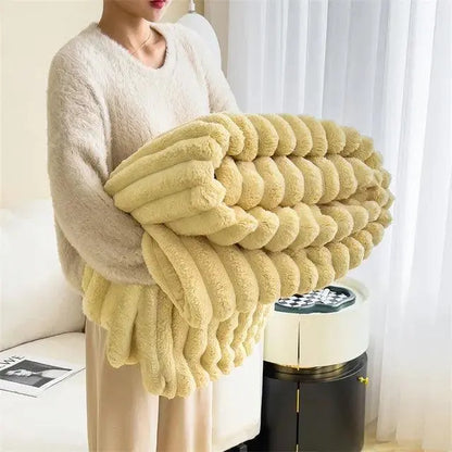 Ultra Soft Fleece Throw Blanket Warm Cozy