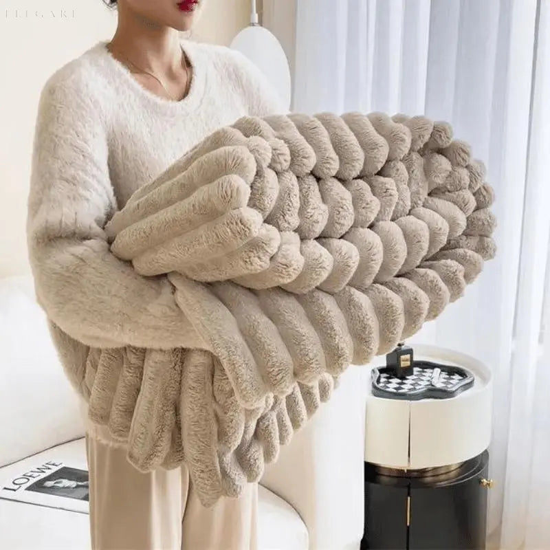 Ultra Soft Fleece Throw Blanket Warm Cozy