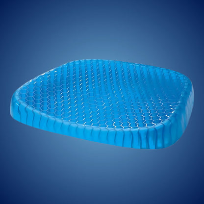 Orthopedic Gel Seat Cushion – Memory Foam Office Chair Pad for Desk, Car and Home