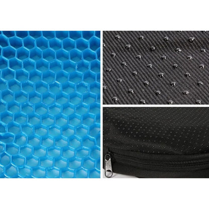 Orthopedic Gel Seat Cushion – Memory Foam Office Chair Pad for Desk, Car and Home