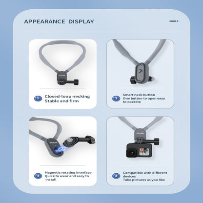 Flexible Magnetic Action Camera Mount Accessory