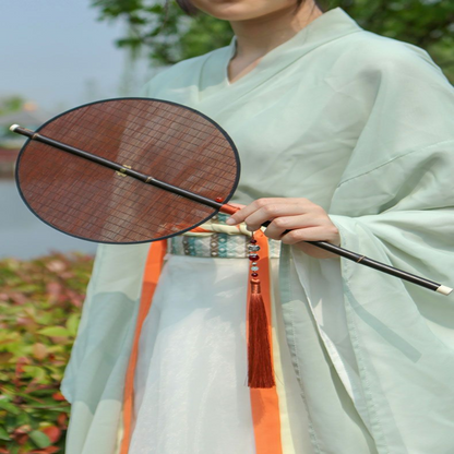 Portable Natural Bamboo Folding Fan