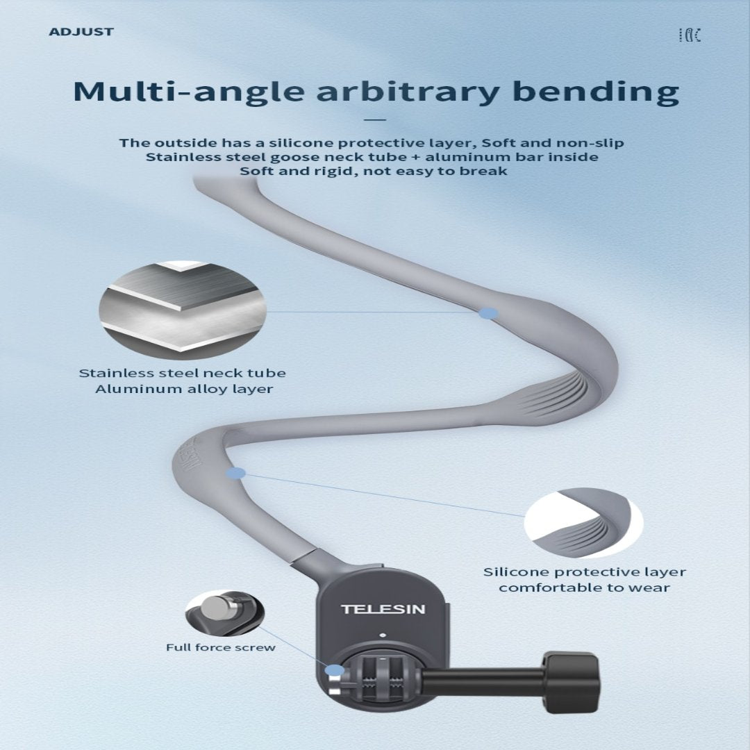 Flexible Magnetic Action Camera Mount Accessory