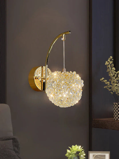 Elegant Glass Wall Light Fixture