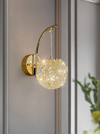 Elegant Glass Wall Light Fixture