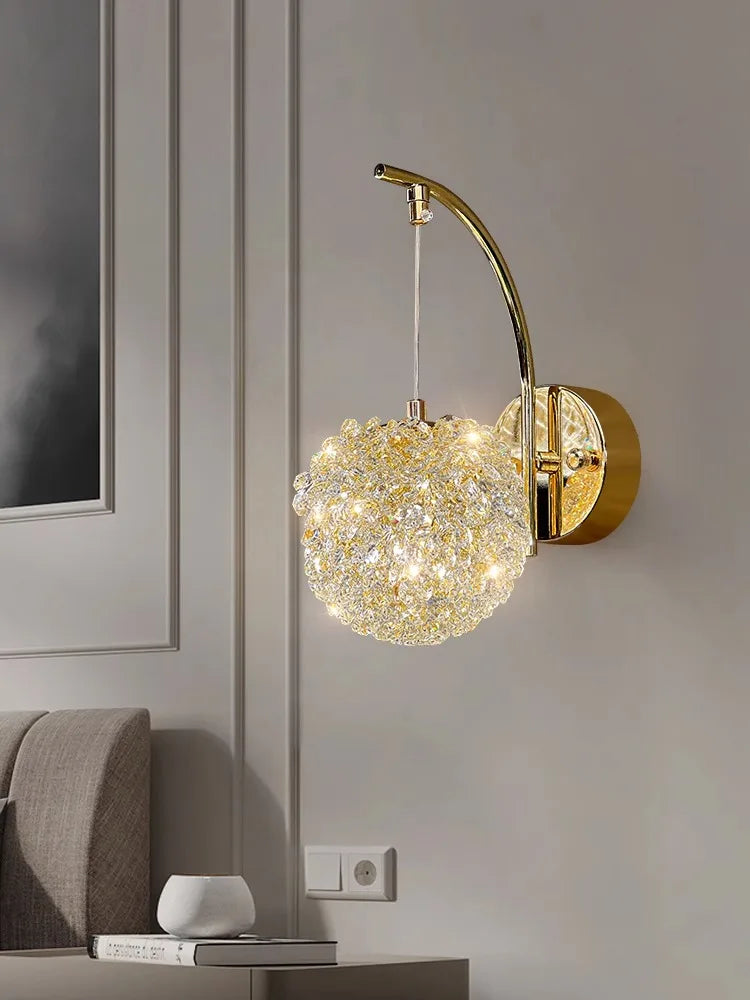 Elegant Glass Wall Light Fixture - Yeezlab