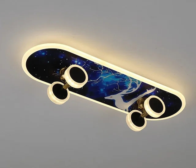 Premium Skateboard with Bright LED Lights