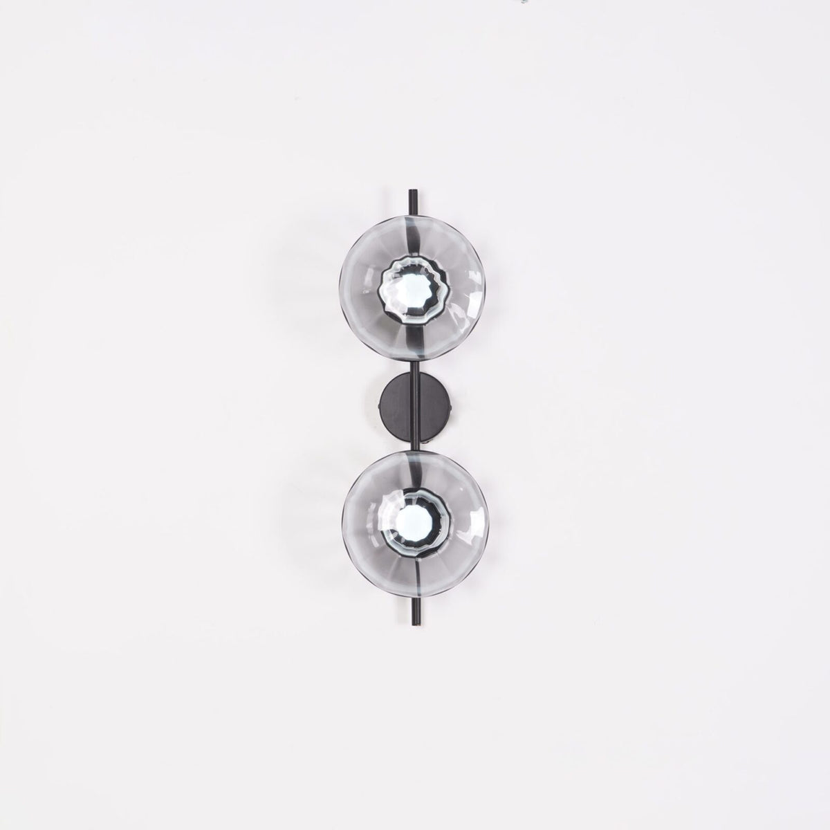 Minimalist Round Glass Wall Light