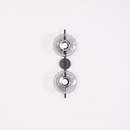 Minimalist Round Glass Wall Light
