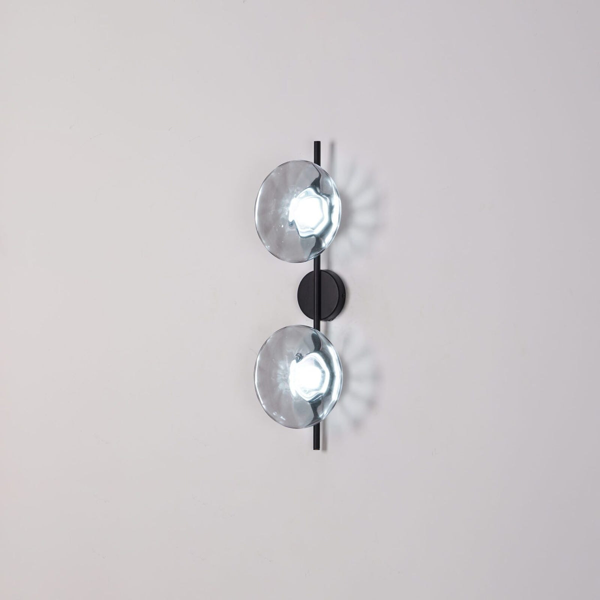 Minimalist Round Glass Wall Light
