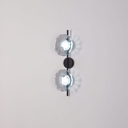 Minimalist Round Glass Wall Light