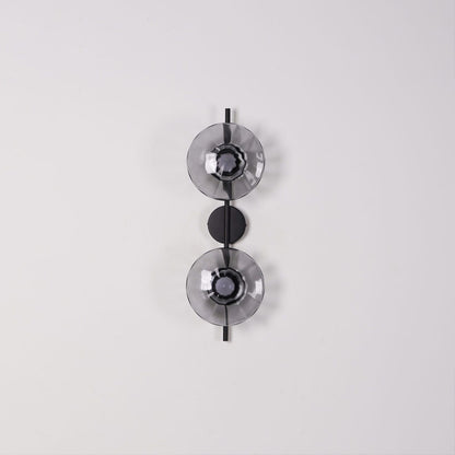 Minimalist Round Glass Wall Light