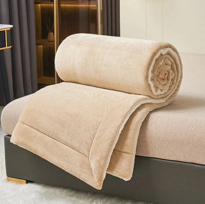 Plush Fleece Cozy Throw Blanket