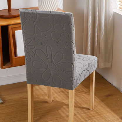 Stretchy Floral Dining Chair Protector