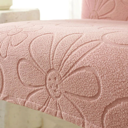 Stretchy Floral Dining Chair Protector