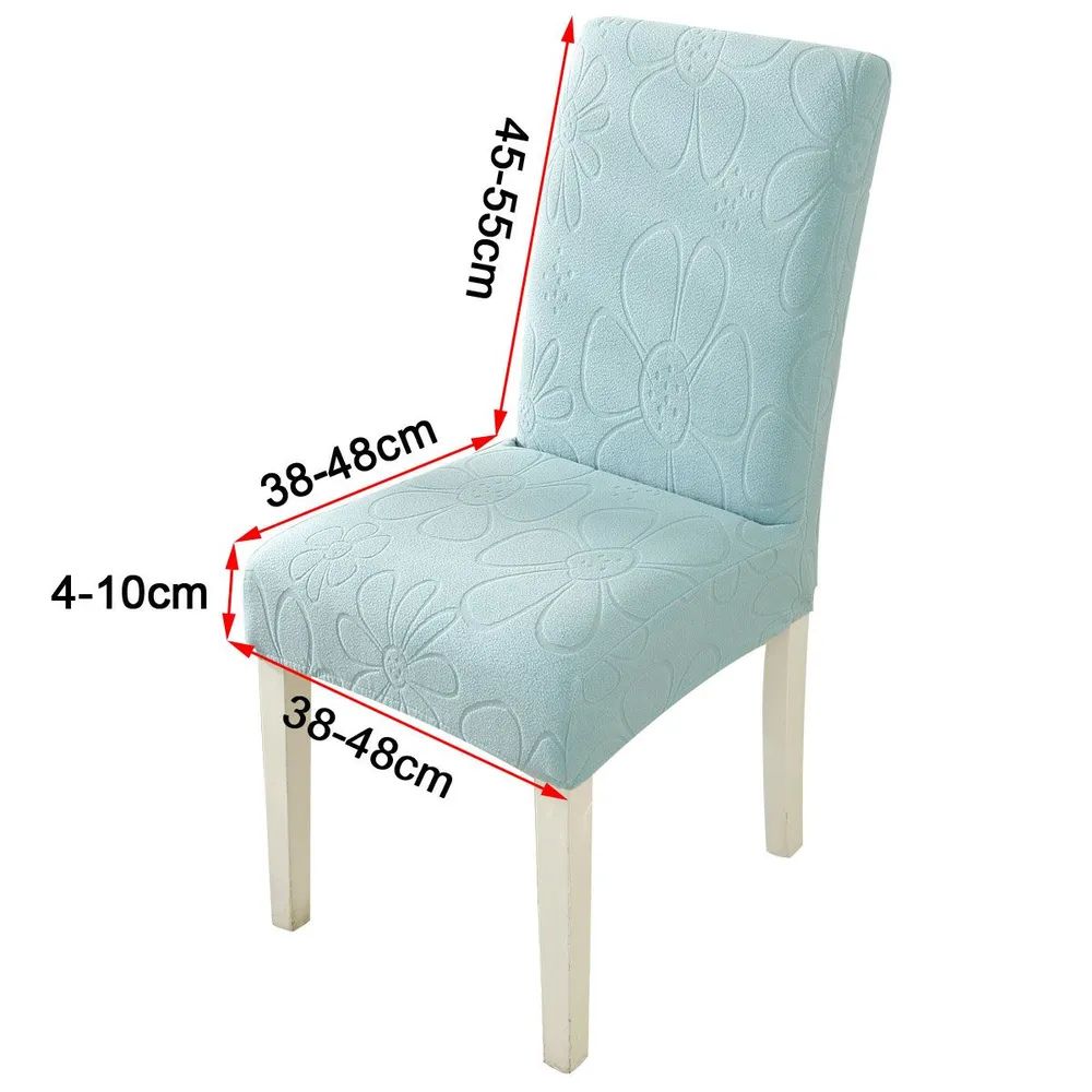 Stretchy Floral Dining Chair Protector