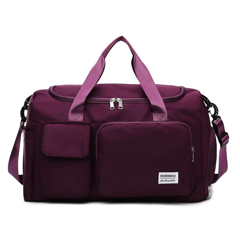 Versatile Water Resistant Duffel Bag for Gym Travel