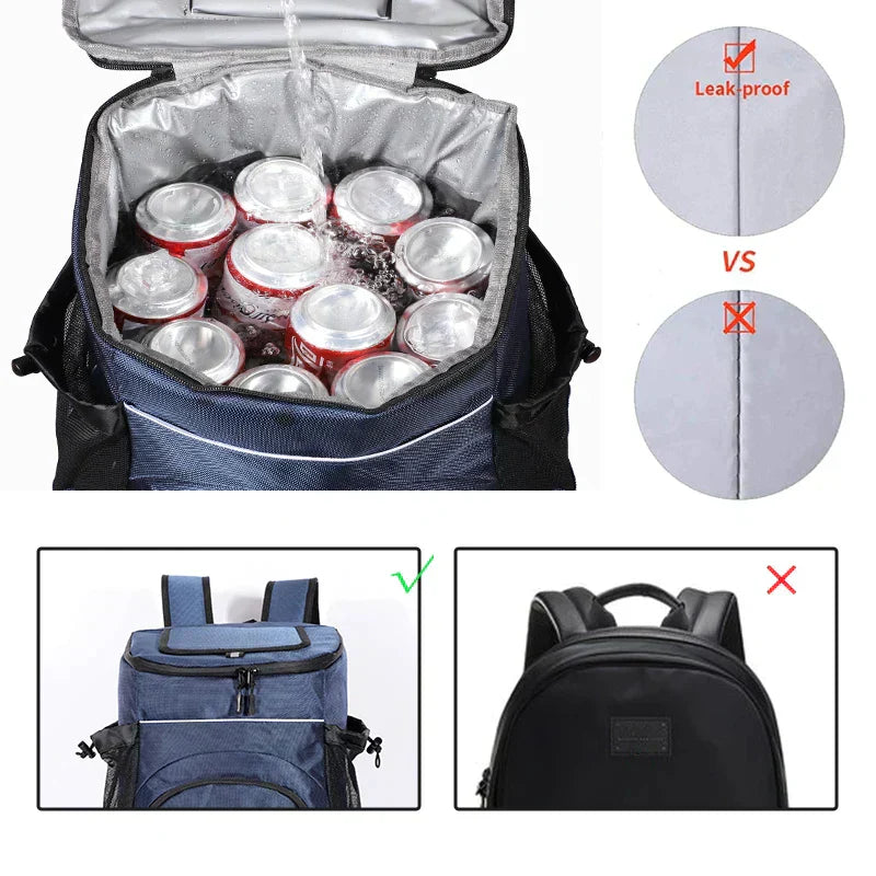 Insulated Cooler Backpack for Summer