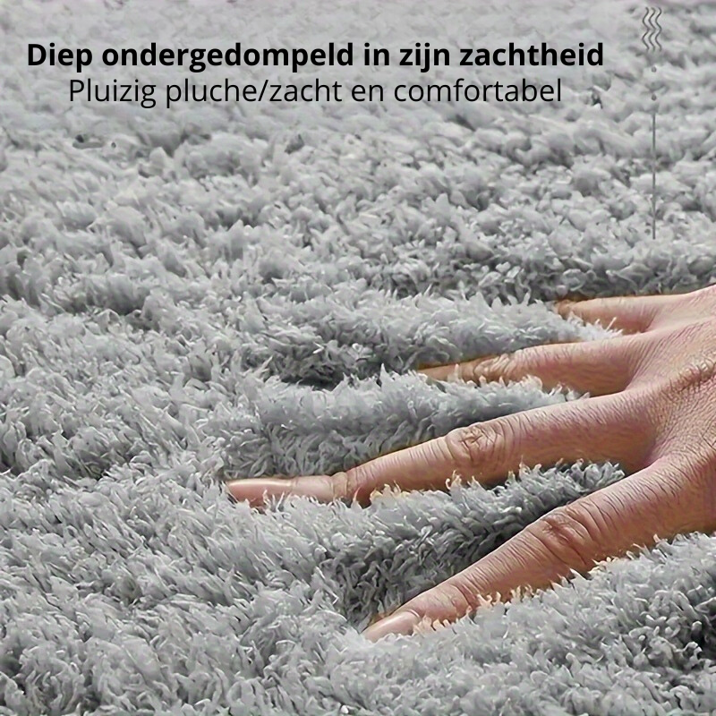 Luxury Plush Bathroom Mat - Ultra Soft Non Slip Bathmat