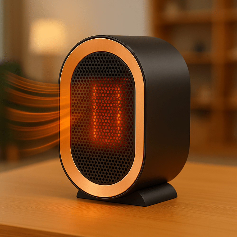 Compact Electric Ceramic Space Heater - Yeezlab