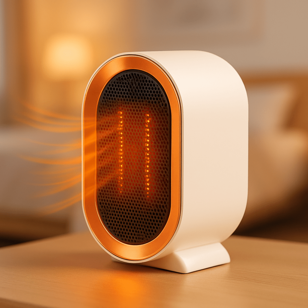 Compact Electric Ceramic Space Heater