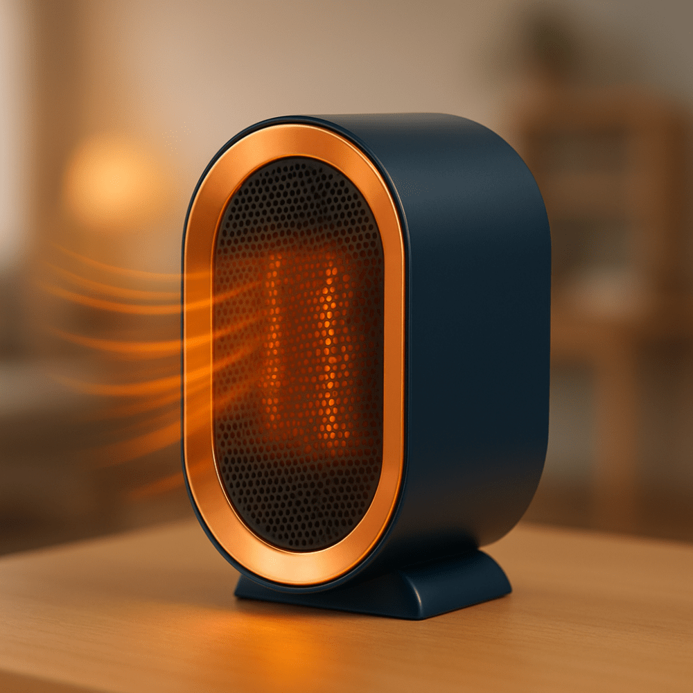 Compact Electric Ceramic Space Heater