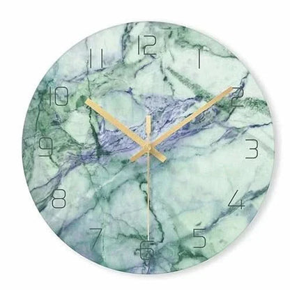 Luxury Marble Effect Wall Clock