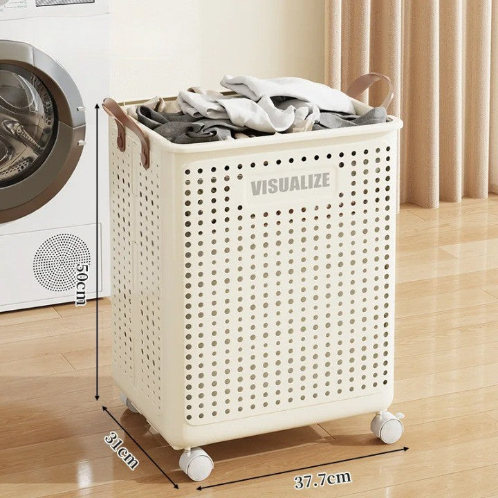 Compact Folding Laundry Storage Basket - Yeezlab