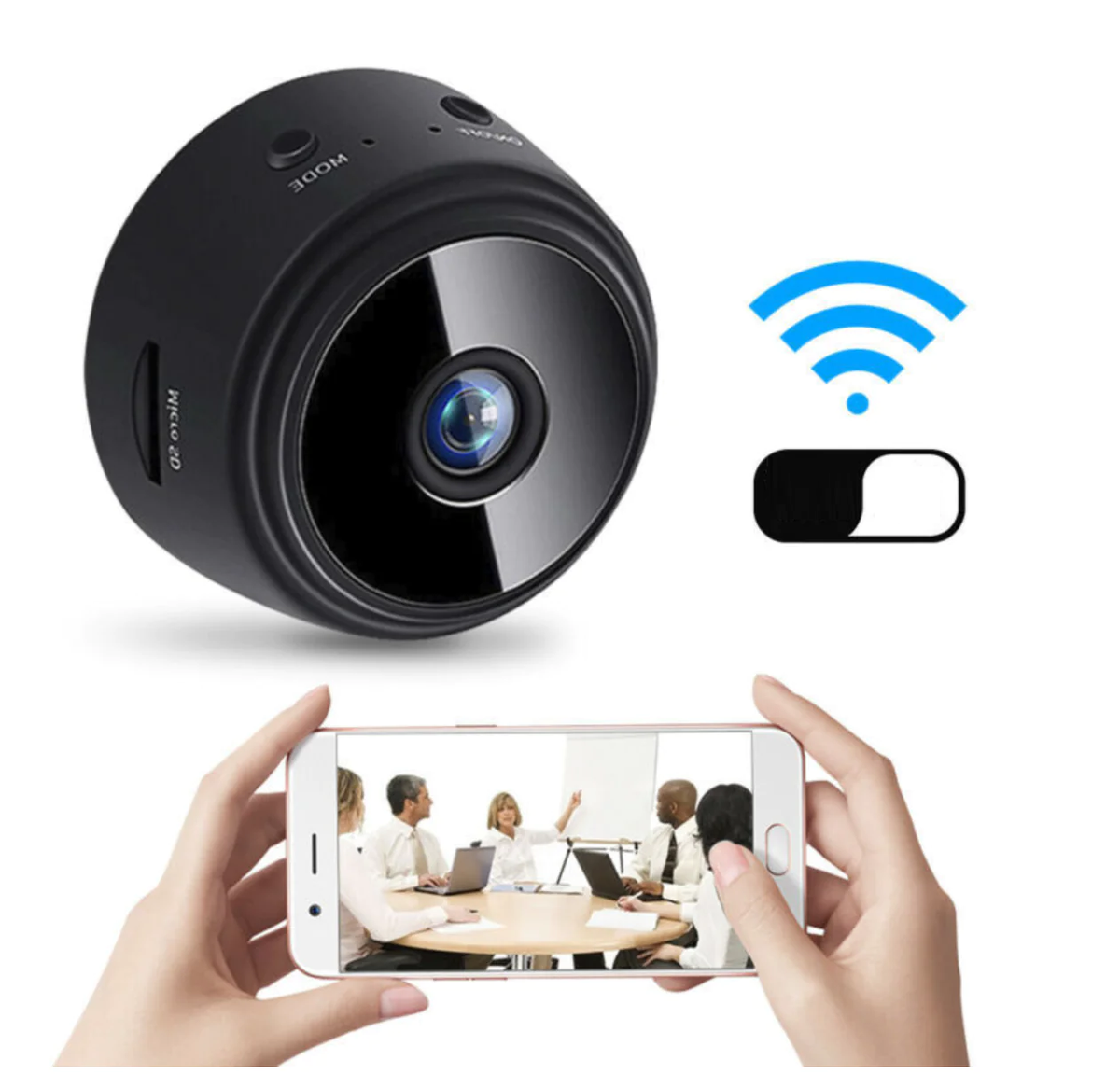 Wireless Home Security Camera 1080p HD WiFi - Yeezlab