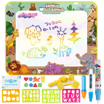 Colorful Kids Water Drawing Play Mat