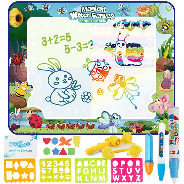 Colorful Kids Water Drawing Play Mat