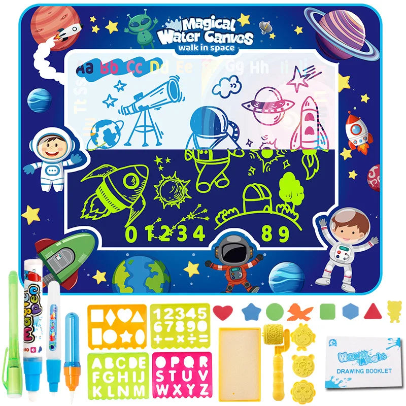 Colorful Kids Water Drawing Play Mat