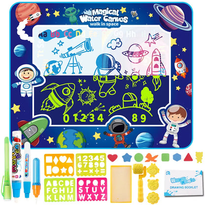 Colorful Kids Water Drawing Play Mat
