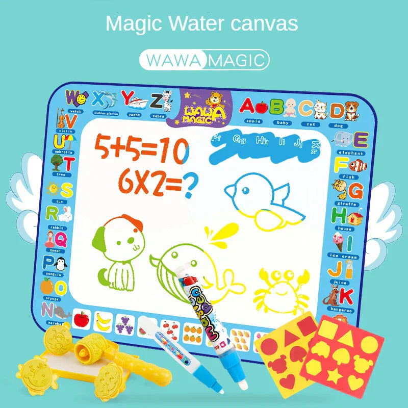 Colorful Kids Water Drawing Play Mat