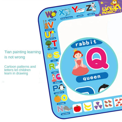 Colorful Kids Water Drawing Play Mat
