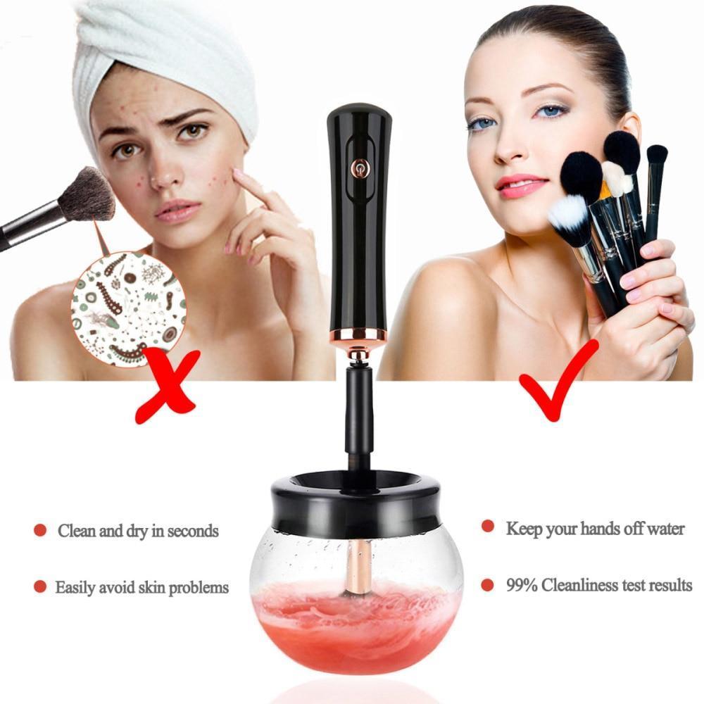 Easy Makeup Brush Cleaner And Sanitizer Tool
