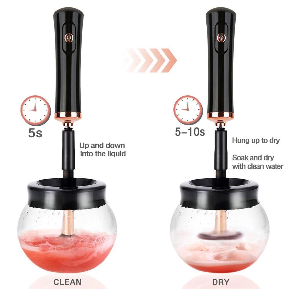 Easy Makeup Brush Cleaner And Sanitizer Tool