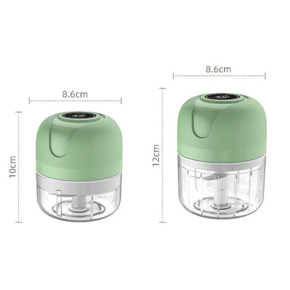 Portable Compact Food Chopper - Rechargeable Mini Processor