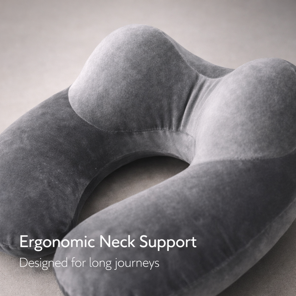 Ergonomic U-Shaped Support for Comfortable Travel