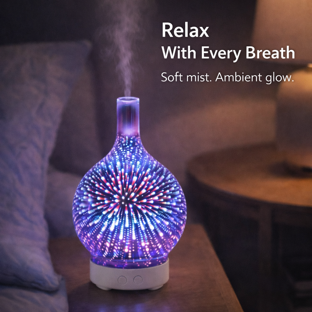 Essential Oil Diffuser & Air Humidifier