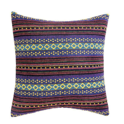 Colorful Global Pattern Throw Pillow Cover