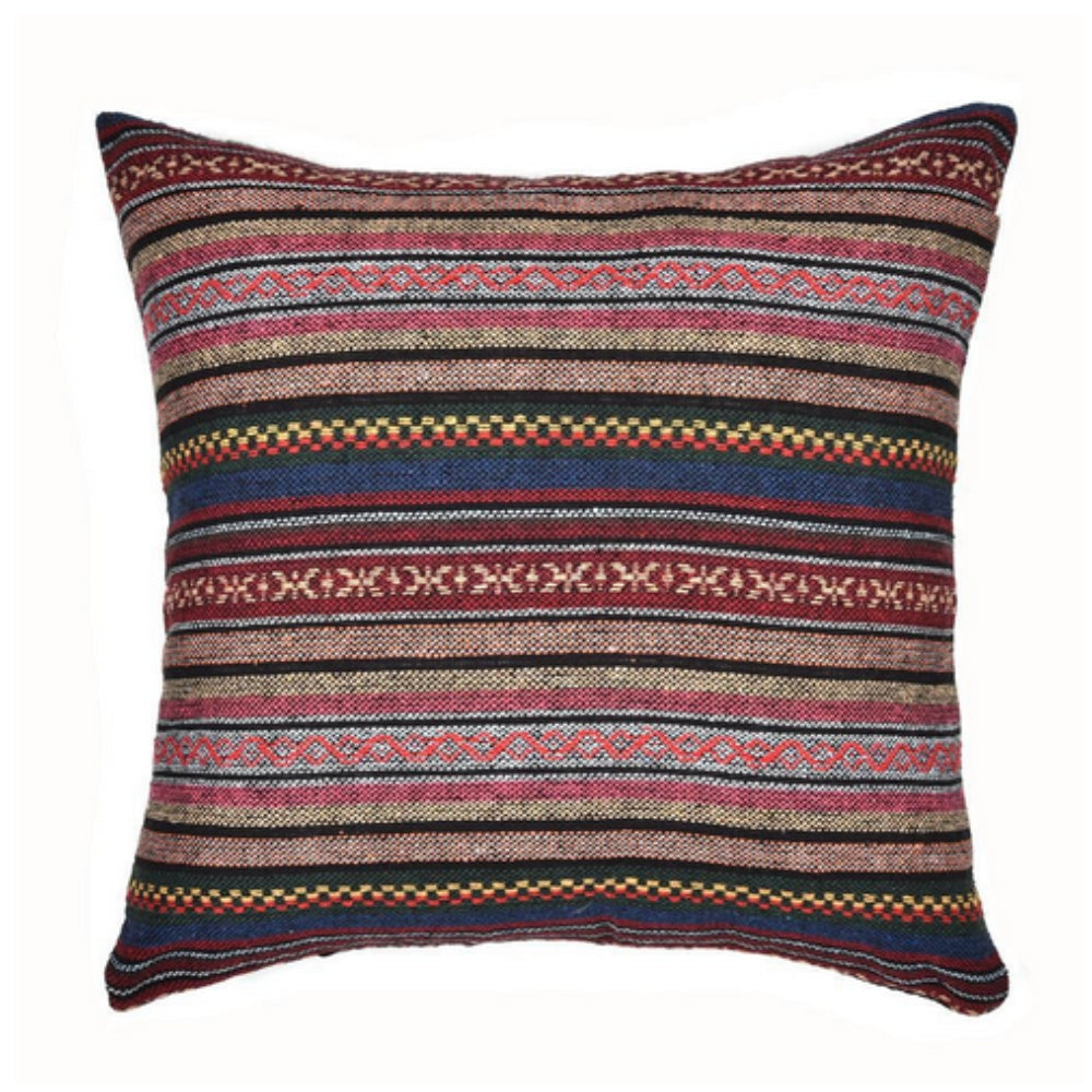 Colorful Global Pattern Throw Pillow Cover